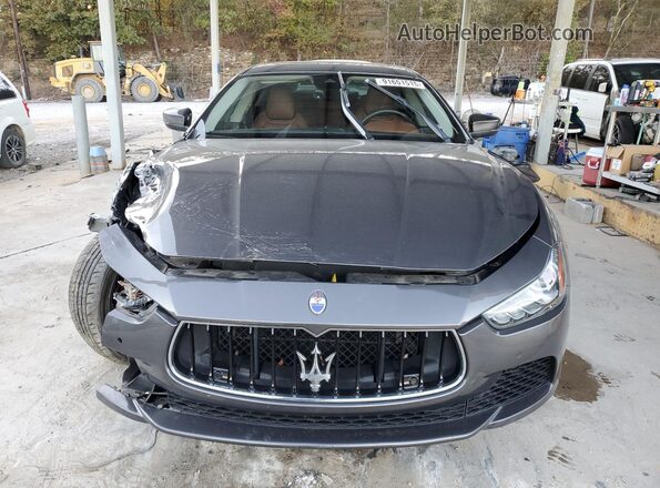 ZAM57RSS4H1258138 2017 MASERATI GHIBLI Black Widok z przodu