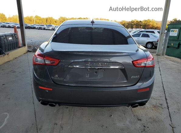 ZAM57RSS4H1258138 2017 MASERATI GHIBLI Black Widok z tyłu