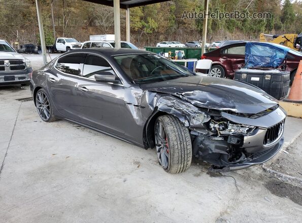 ZAM57RSS4H1258138 2017 MASERATI GHIBLI Black Przód prawy