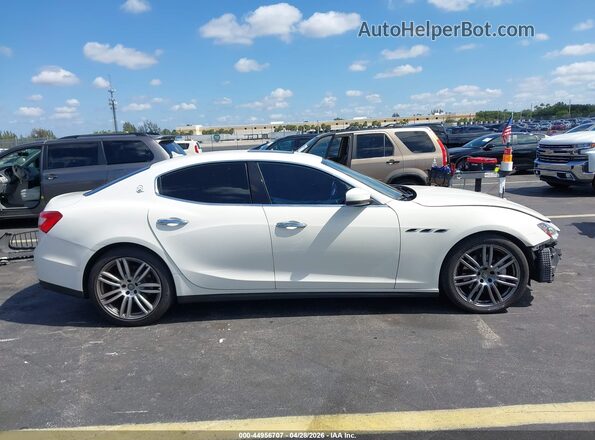 ZAM57XSA2H1212626 2017 MASERATI GHIBLI White Widok wnętrza 360 stopni