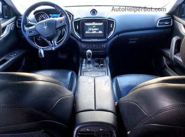 ZAM57XSA3H1197523 2017 MASERATI GHIBLI Белый Вид панели приборов