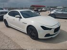 2017 Maserati Ghibli   White vin: ZAM57XSA4H1226558
