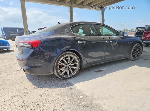 ZAM57YSA9M1367044 2021 MASERATI GHIBLI Синий Задняя правая четверть
