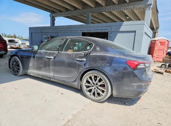 ZAM57YSA9M1367044 2021 MASERATI GHIBLI Синий Задняя левая четверть