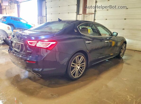 ZAM57YSLXK1319230 2019 MASERATI GHIBLI Blue Հետևի աջ