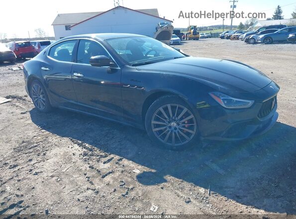 ZAM57YTM5PX411129 2023 MASERATI GHIBLI Черный Передняя правая четверть