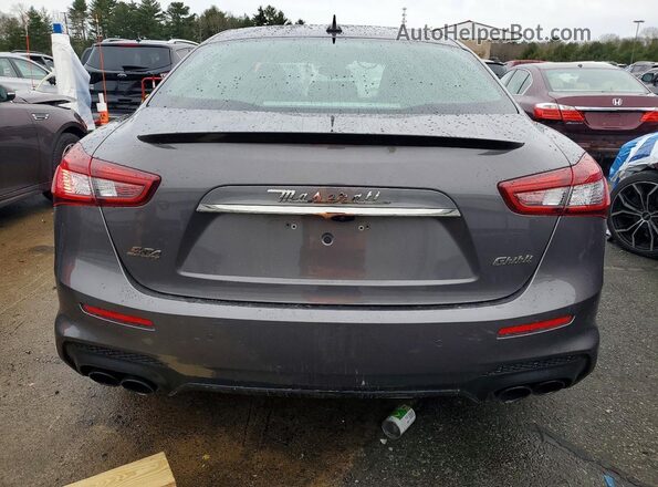 ZAM57YTSXL1349402 2020 MASERATI GHIBLI Серый Вид сзади