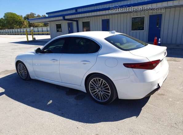 ZARFAECN0J7581364 2018 ALFA ROMEO GIULIA Белый Задняя левая четверть