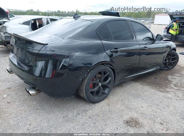 ZARFAMBN8L7630163 2020 ALFA ROMEO GIULIA Черный Задняя правая четверть