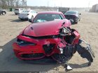 2024 Alfa Romeo Giulia Quadrifoglio Rwd Красный vin: ZARFAMEV9R7686813