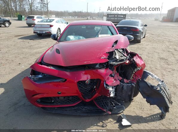 ZARFAMEV9R7686813 2024 ALFA ROMEO GIULIA Красный Вид щитка приборов
