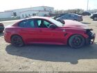 2024 Alfa Romeo Giulia Quadrifoglio Rwd Красный vin: ZARFAMEV9R7686813