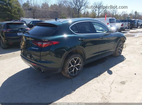 ZASFAKBN5J7C07298 2018 ALFA ROMEO STELVIO Green Tył prawy