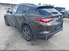 2018 Alfa Romeo Stelvio Ti Sport Awd Brown vin: ZASFAKNN4J7B81076