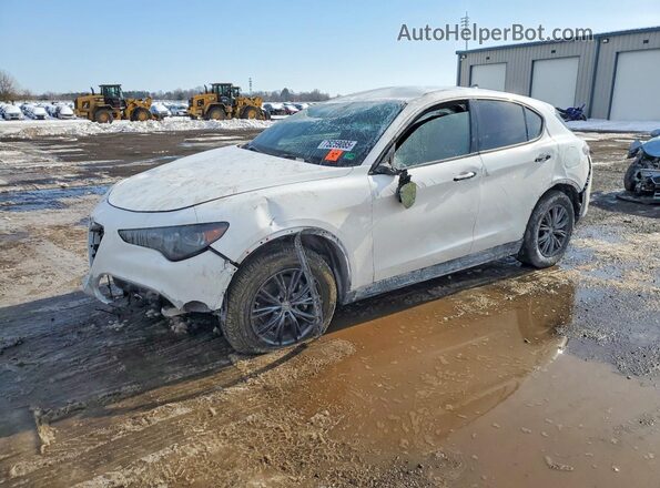 ZASPAJAN0R7D82571 2024 ALFA ROMEO STELVIO White Передня ліва чверть