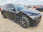 2022 Alfa Romeo Stelvio Черный vin: ZASPAJAN3N7D48005