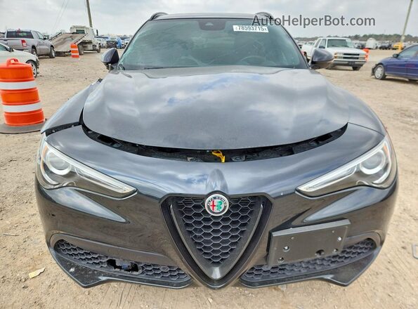 ZASPAJAN3N7D48005 2022 ALFA ROMEO STELVIO Черный Вид спереди