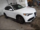 2022 Alfa Romeo Stelvio Sprint Awd White vin: ZASPAKAN2N7D40872