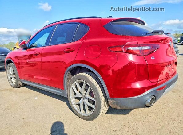 ZASPAKAN5K7C44407 2019 ALFA ROMEO STELVIO Красный Задняя левая четверть
