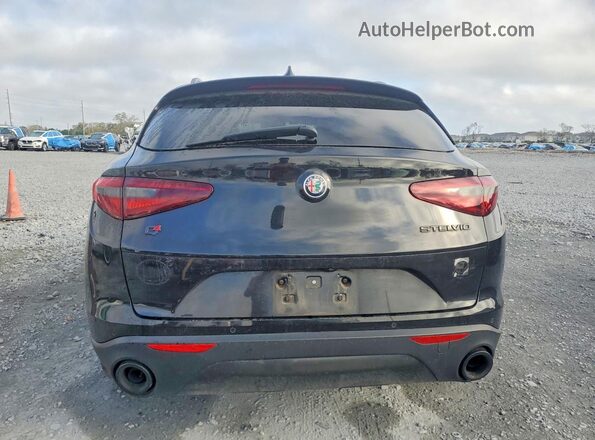 ZASPAKAN8L7C73627 2020 ALFA ROMEO STELVIO Черный Вид сзади