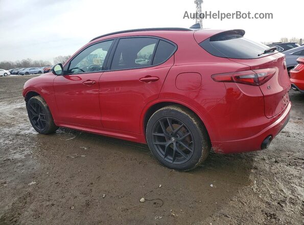 ZASPAKBN1L7C83933 2020 ALFA ROMEO STELVIO Красный Задняя левая четверть