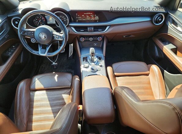 ZASPAKBN2L7C88980 2020 ALFA ROMEO STELVIO Серый Вид панели приборов