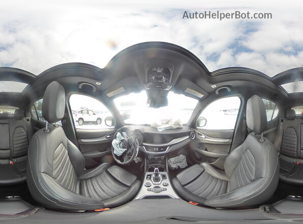 ZASPAKBN2P7D53431 2023 ALFA ROMEO STELVIO White Widok wnętrza 360 stopni