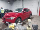 2019 Alfa Romeo Stelvio Ti Lusso Awd Желто-коричневый vin: ZASPAKBN6K7C57147