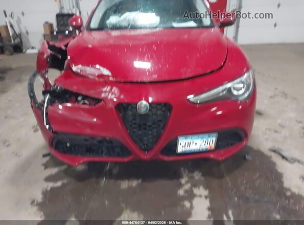 ZASPAKBN6K7C57147 2019 ALFA ROMEO STELVIO Желто-коричневый Вид задней части салона