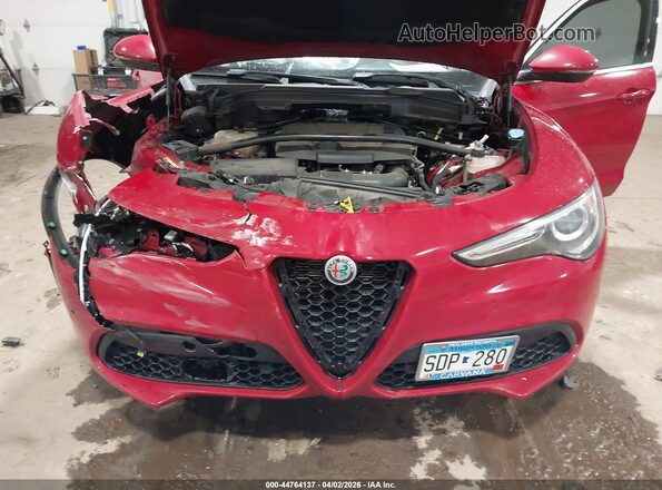 ZASPAKBN6K7C57147 2019 ALFA ROMEO STELVIO Желто-коричневый Вид спереди