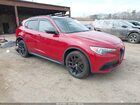 2019 Alfa Romeo Stelvio Ti Awd Red vin: ZASPAKBN7K7C71218