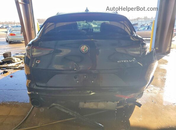 ZASPAKBN8R7D76005 2024 ALFA ROMEO STELVIO Black Rear view