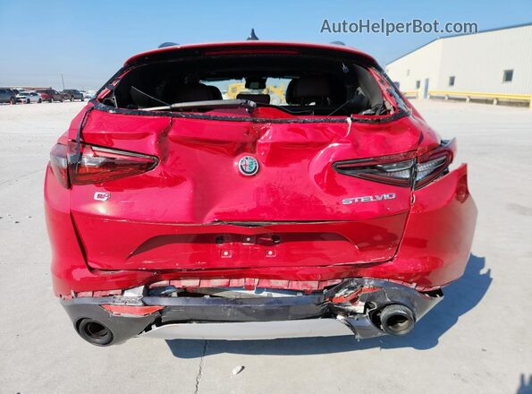 ZASPAKBN9N7D28748 2022 ALFA ROMEO STELVIO Красный Вид сзади