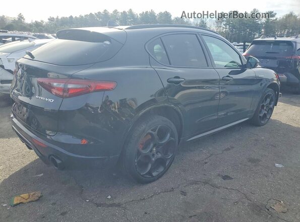 ZASPAKBNXP7D65830 2023 ALFA ROMEO STELVIO Black უკანა მარჯვენა