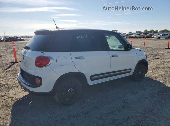 ZFBCFADH6HZ039073 2017 FIAT 500L Белый Задняя правая четверть