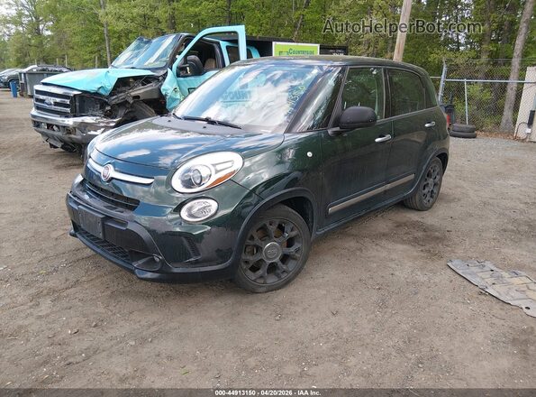 ZFBCFADH6HZ039848 2017 FIAT 500L Зеленый Передняя левая четверть
