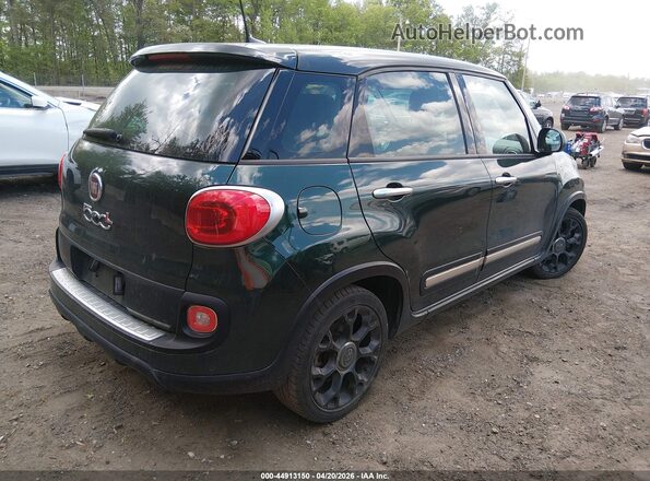 ZFBCFADH6HZ039848 2017 FIAT 500L Зеленый Задняя правая четверть