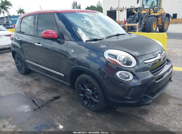 ZFBCFADH8GZ038294 2016 FIAT 500L Серый Передняя правая четверть