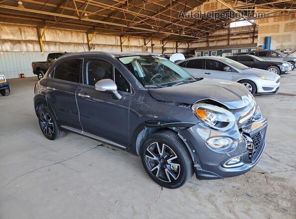 ZFBCFXABXJP685754 2018 FIAT 500X Gray Przód prawy