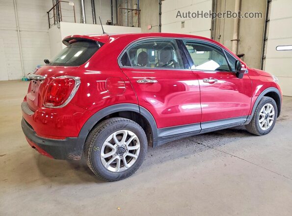 ZFBCFXAH4JP656271 2018 FIAT 500X Красный Задняя правая четверть