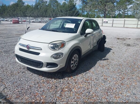 ZFBCFXAT0GP392138 2016 FIAT 500X White Առջևի ձախ երեք քառորդ տեսարան