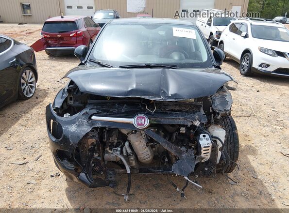 ZFBCFXBT0GP332384 2016 FIAT 500X Black Widok wnętrza z tyłu