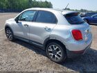 2016 Fiat 500x Trekking Silver vin: ZFBCFXCT0GP334709
