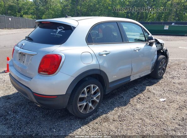 ZFBCFXCT0GP334709 2016 FIAT 500X Silver Tył prawy
