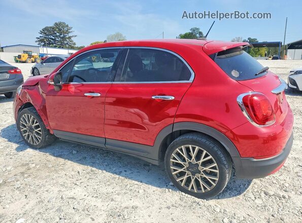 ZFBCFXDB2HP528306 2017 FIAT 500X Red Rear left