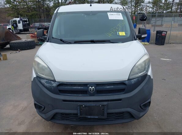 ZFBERFAB4H6F47477 2017 RAM PROMASTER CITY Белый Вид задней части салона