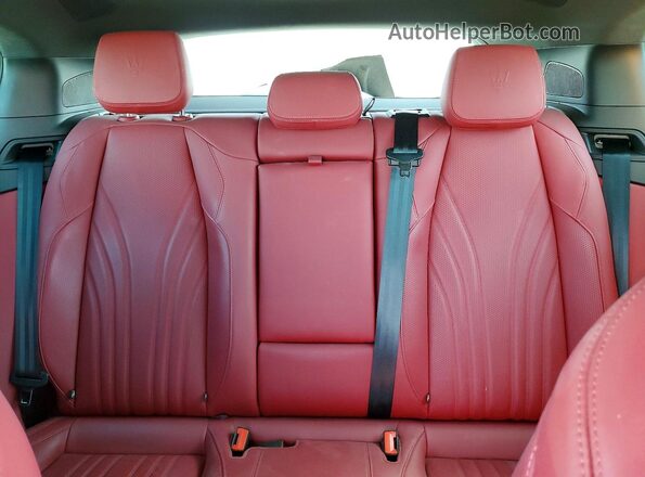 ZN682AVM0P7433915 2023 MASERATI GRECALE White Rear seats view