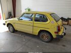 1979 Honda Civic   Yellow vin: 0000000SGE5034037