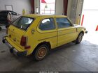 1979 Honda Civic   Yellow vin: 0000000SGE5034037
