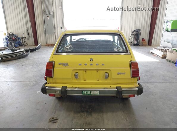 0000000SGE5034037 1979 HONDA CIVIC Yellow 